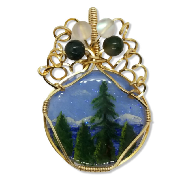 Thumbnail Image of Mountain Serenity (Rnd/Gold)
