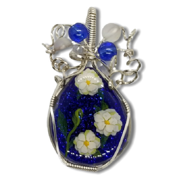 Thumbnail Image of White Flowers (Tear/Slvr)